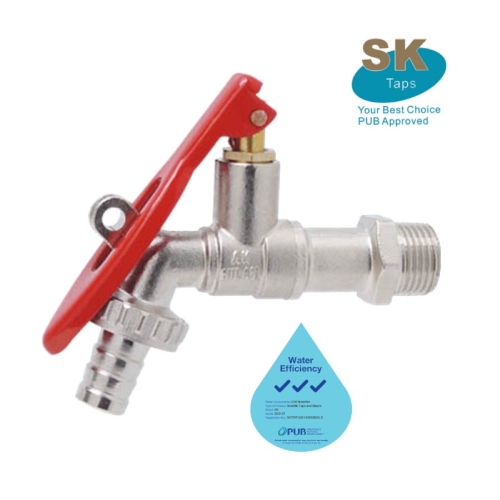 SK TAPS Lockable Garden/Washing Machine Tap