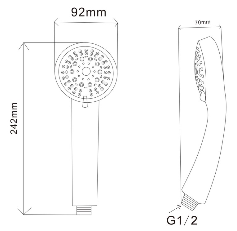 SANI-WARE PS41 Shower Head 